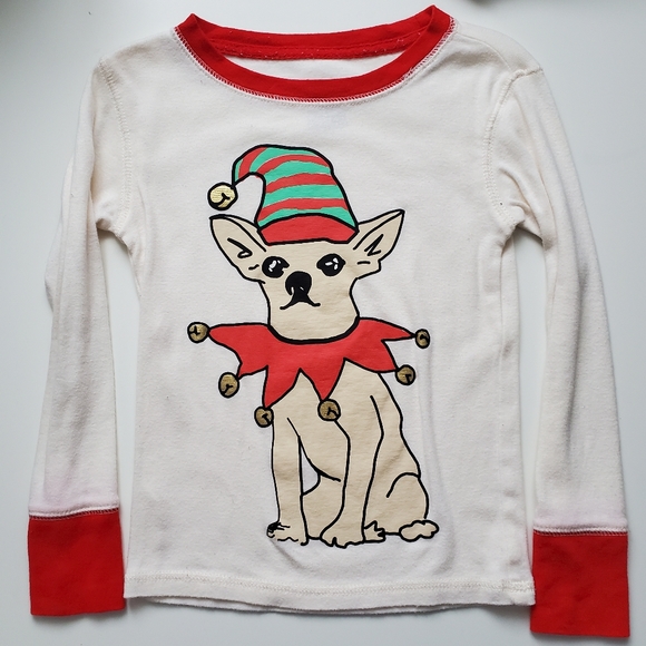 Kids Christmas Dog Pj's Sz XS - Picture 2 of 9